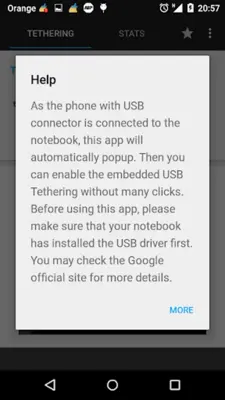 USB Tethering android App screenshot 0